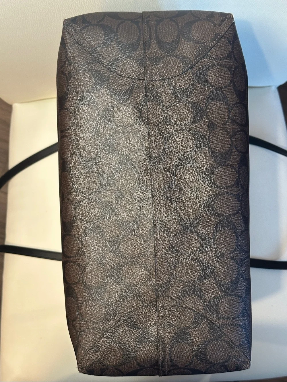 Coach brown signature
